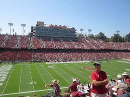 stanford stadium section 236 row h seat 15 home of