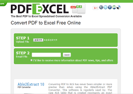 If you've got a pdf file you need converted to just plain text (or html), email it to adobe and they'll send it. Los 8 Herramientas Para Convertir Pdf A Excel En Linea Gratis