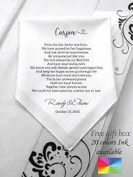 To Our Son In Law On His Wedding Day Handkerchief We Could Etsy Wedding Gifts For Groom Special Wedding Gifts Wedding Day Gifts