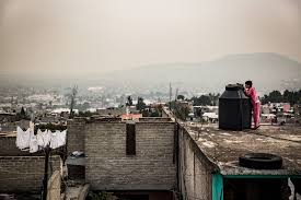 mexico city, parched and sinking, faces