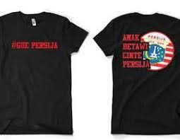 Ada banyak desain persija lainnya, lihat di etalase kaos persija. Typography Illustrasi Kaos Penggemar Persija Freelancer