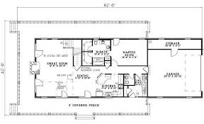 Traditional Style House Plan 3 Beds 2 5 Baths 1860 Sq Ft Plan 17 1163 Rectangle House Plans House Floor Plans Country Style House Plans