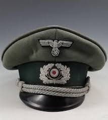 Wwii German Army Pioneer Officer S Visor Cap Available In My Store By Appointment Wwii Uniforms Wwii Collectibles Military Antiques
