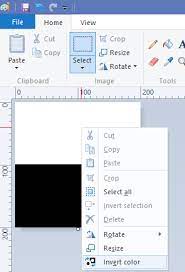 To Invert Colors In Paint Windows 7