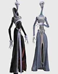 Kaminoan Are A Race Of Tall Necked Aliens From The Star Wars Universe That Live On The System Kamino Know Star Wars Species Star Wars Characters Star Wars Rpg