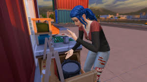 Sims choke on polluted air . The Sims 4 Eco Lifestyle Review Rock Paper Shotgun