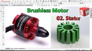 Solidworks Tutorial Hp 02 Stator Brushless Motor 2212 920 Kv Solidworks Tutorial Solidworks Tutorial