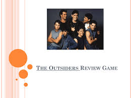 Average, 25 qns, 80smoviefan, jun 18 21. The Outsiders Review Game