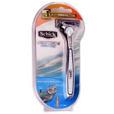 Schick's current key refillable product offering is the three bladed hydro 3, hydro 5, and quattro titanium. Buy Schick Quattro Titanium 4 Razor Online In The Uae Binsina Pharmacy