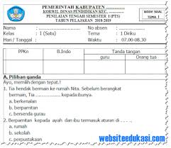 We did not find results for: Soal Pts Uts Kelas 1 Semester 1 K13 Tahun 2018 2019 Soal Terbaru