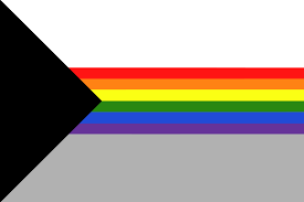 My own demi-homo flag : rasexuality