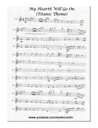 My Hearth Will Go On Titanic Theme Violin Encontrara paginas de demostracion informativas para muchos. my hearth will go on titanic theme violin