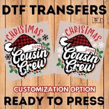 Cousin Crew Christmas Iron On