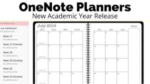 2019 2020 Academic Planners For Onenote New Release Theawesomeplanner Academic Planner Planner Planner Design