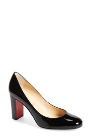 Women S Christian Louboutin Lady Gena Round Toe Pump Size 4us Black Fashion Gone Rogue