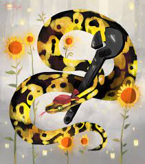 Fiona Hsieh Snake Art Art Creature Feature