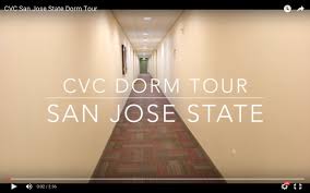 Cvc San Jose State Dorm Tour San Jose State San Jose State University University Dorms