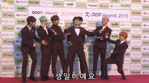 160217 Bts Gaon Kpop Awards Redcarpet