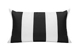 Find new white outdoor cushions for your home at. Black White Cabana Outdoor Cushion 50x30cm Hadley Rose