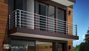 Adanya tangga pada gedung bertingkat merupakan hal yang wajib ada sebagai media perpindahan antara satu tingkat ke tingkat lainnya. Harga Pagar Stainless Railing Minimalis Modern 2021