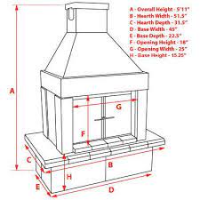 The gas valve and controls are concealed beneath the fireplace floor for the most realistic appearance. Perfect Outdoor Fireplace Bbq Edition Outdoor Fireplace Wood Fireplace Diy Fireplace