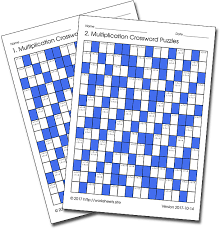 Maybe you would like to learn more about one of these? 50 Pages Of Printable Crosswords Of Multiplication Tables Facts In Pdf They Are Simple Mathematical Puzzle Math Worksheets Multiplication Free Math Worksheets