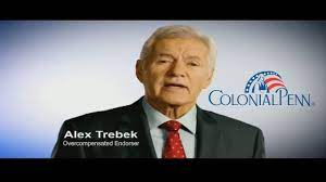 Jonathan, a manager at colonial penn, informs you that you can, in fact, get a life insurance plan for $9.95 per month regardless of your age. Colonial Penn Price Tv Commercial Featuring Alex Trebek Youtube