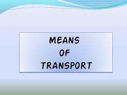 Trinity Grade 5 Means Of Transports Trinity Exam Trinity Grade