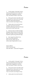 Itulah beberapa contoh pantun kiasan dan artinya. Kumpulan Pantun