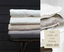 Remember that all pure cottons and linens shrink after the first wash by remember: Care Washing Instructions For Linen Bedding Sheets And Duvet Covers