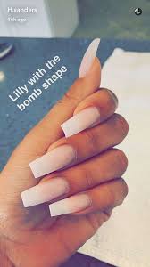 Acrylic Nail Shape Tapered Square Nail And Manicure Trends Square acrylic nails are exactly how they sound, they have a tapered square shape.
