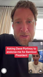 Big endorsement #barstoolsports #president #daveportnoy #interview