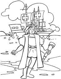 Get on board then because today we are going to fill free printable columbus day coloring pages. Columbus Day Coloring Page Christopher Columbus Projects Columbus Day Coloring Pages