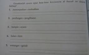 We did not find results for: Dari Nomor 1 5 Mohon Buat Kalimat Menggunakan Kata Kata Itu Brainly Co Id
