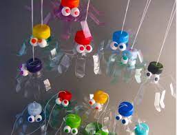 Cara buat kraftangan botol plastik. Botol Mineral Seni Aksara