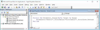 Tech Tues Automatically Refreshing Pivot Tables In Excel