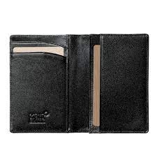 Montblanc Meisterstuck Business Card Holder With Gusset 07167