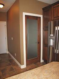 Interior French Doors Bayer Built Woodworks Frosted Glass Pantry Door Kitchen Pantry Doors Glass Pantry Door