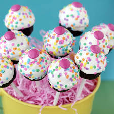 This recipe uses about 1/3 of a box of cake mix in order to make a smaller batch of cake pops. Cupcake Pops Using My Little Cupcake Cake Pop Mold Love From The Oven