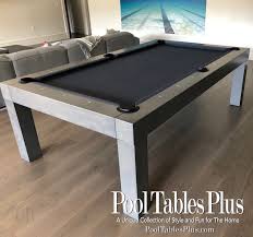 Conversion dining pool tables are becoming increasingly popular as people find ways to get more this is canada billiards flagship dining conversion pool table. Modern Parsons Pool Table