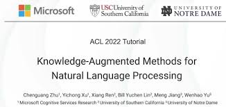 微软等ACL2022《知识增强自然语言处理》教程，阐述最新前沿技术 ...
