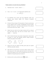 Soal dan jawaban uji kompetensi pendidikan kewarganegaraan kelas 9 bab 1 halaman 29 kurikulum 2013. Soal Latihan Osn Sd Matematika 2019 Docx