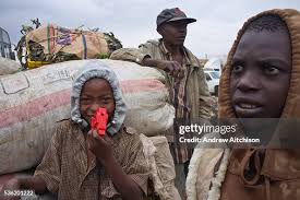 Peter and Moriani both street boys that work outside the Makongeni... News  Photo