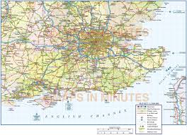 Due to its proximity to the capital, south east england is today the choice area for people who are working in or around london to find. Vector South East England Map County Political Road And Rail Map With Regular Relief 1m Scale In Illustrator And Pdf Format