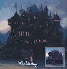 Fabric of your choice with dmc floss, kreinik #4 braid and mill hill beads. Digital Format Pdf 065 Hogwarts Pattern Castle Cross Stitch Pattern Cross Stitch Pattern Hogwarts Castle Pattern Xstitch Visual Arts Craft Supplies Tools Kromasol Com