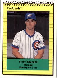 1991 Huntington Cubs ProCards #3353 Steve Roadcap MGR