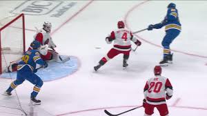 CAR@STL: Bussi with a great save against Jimmy Snuggerud | Carolina Hurricanes