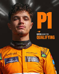 POLE…AGAIN! 🙌 @landonorris seals ANOTHER Pole position! 👏 #McLaren #F1  #DutchGP