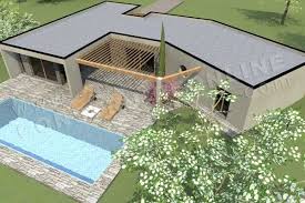 Plan Maison En V Contemporaine Victory Ciel Plan Maison Maison Plan Construction Maison