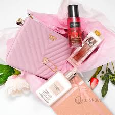 Shop women's victoria's secret pink size os makeup at a discounted price at poshmark. Victoria S Secret Bombshell Plum Luxury Gift Pack Wishque Sri Lanka S Premium Online Shop Send Gifts To Sri Lanka